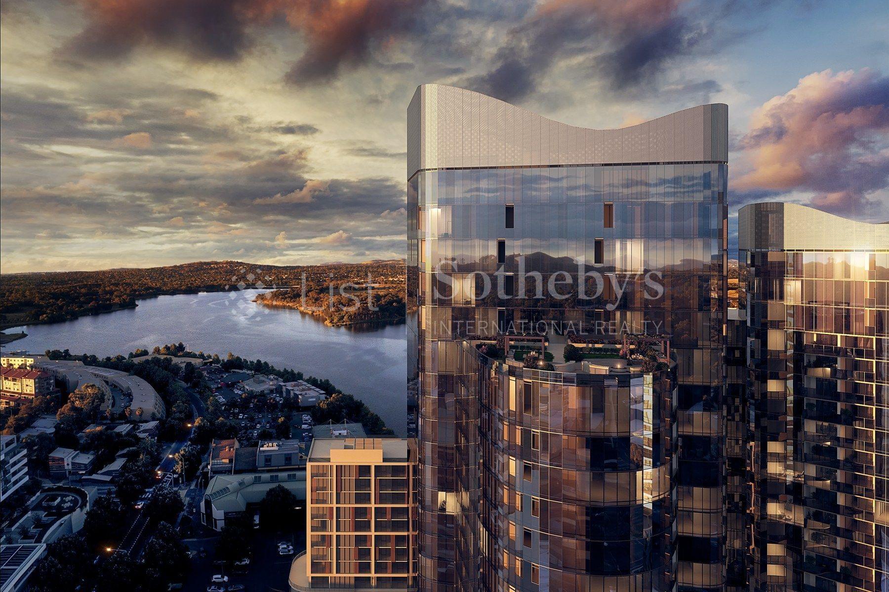Exterior architectural render — for illustration purposes